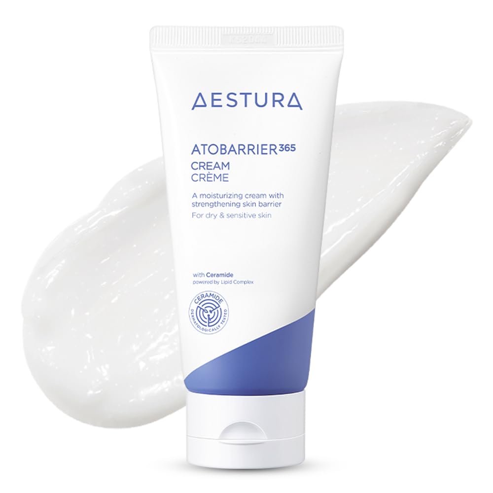 AESTURA ATOBARRIER365 Cream with Ceramide, Korean Moisturizer for Barrier Repair 80ml