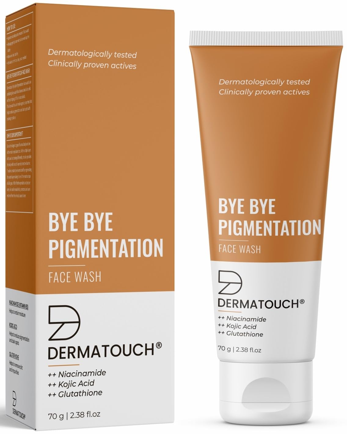 DERMATOUCH Bye Bye Pigmentation Face Wash 70G
