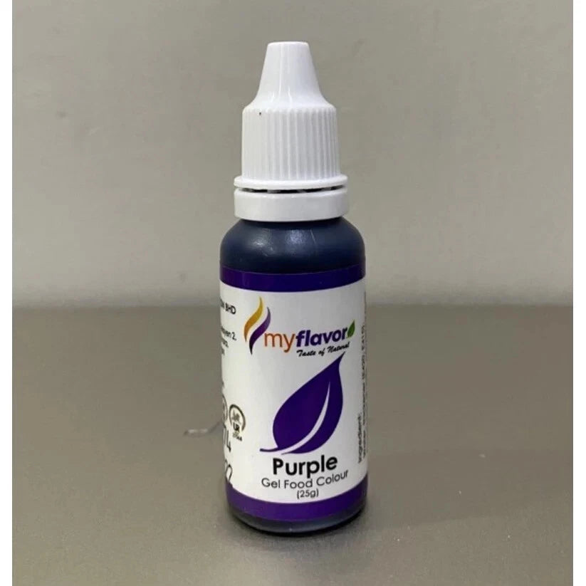 My Flavor Food Coloring Purple Gel Based 25g