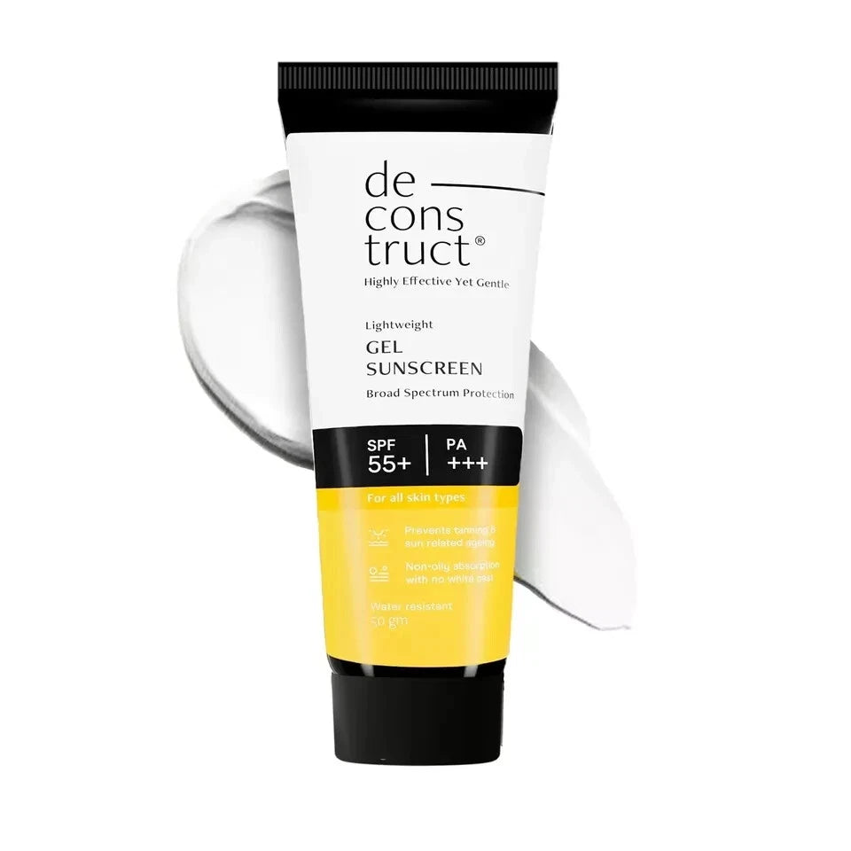 Deconstruct Face Gel Sunscreen SPF 50 & PA++ Gel 50g
