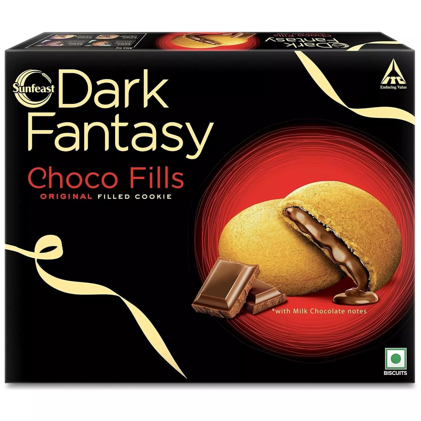 Sunfeast Dark Fantasy Choco Fills 471.5g – Original Cookies with Choco Crème