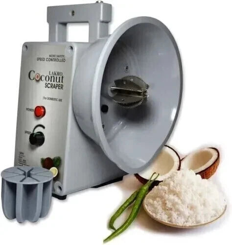 Lakro Electric Coconut Scraper 110V Shredder Stainless Steel Blade